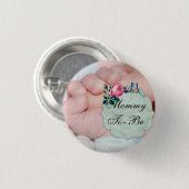 Die wenige Hand "Mamma des Babys, zum Button (Vorne & Hinten)