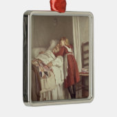 Die wenige Krankenschwester des Großvaters Ornament Aus Metall (Rechts)