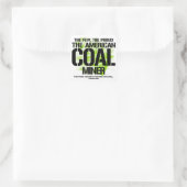 DIE WENIGEN QUADRATISCHER AUFKLEBER (Tasche)