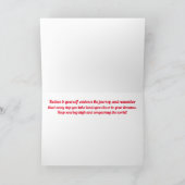 Die weniger befahrene Straße - Inspiration Karte (Innenseite)