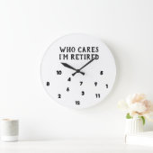 DIE **WER SORGE ICH BIN ERHALTEN** KLICKEN GROßE WANDUHR (Zuhause)