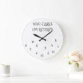 DIE **WER SORGE ICH BIN ERHALTEN** KLICKEN GROßE WANDUHR (Zuhause)