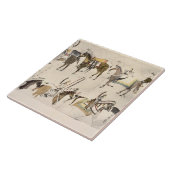 Die Werbegeschenkfeier (Tinte auf Papier) Fliese (Seite)
