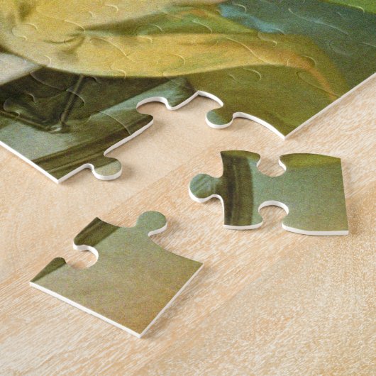 Die Werbung für "Humber fährt" rad (Farbelitho) Puzzle (Seite)