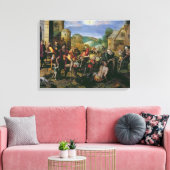 Die Werke der Gnade Leinwanddruck (Insitu (Wohnzimmer))