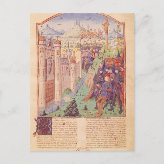 Die Werke von Virgil mit Kommentaren von Servius Postkarte (Vorderseite)