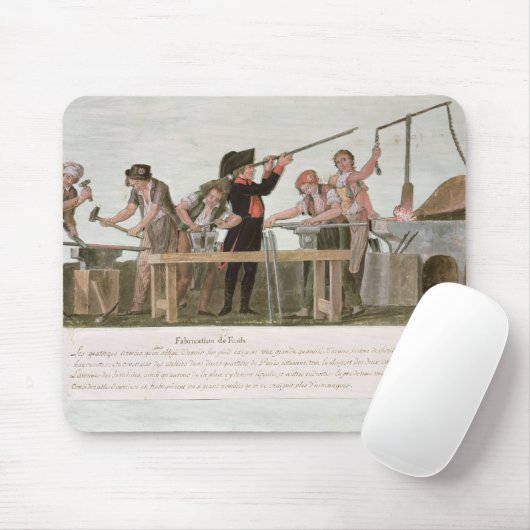 Die Werkstatt der Gewehr-Hersteller, 1793 Mousepad (Mit Mouse)