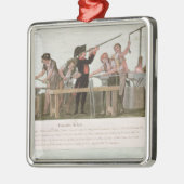 Die Werkstatt der Gewehr-Hersteller, 1793 Silbernes Ornament (Links)