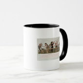 Die Werkstatt der Gewehr-Hersteller, 1793 Tasse (VorderseiteRechts)