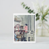 Die Werkstatt der Silberschmiede, von einem Silber Postkarte (Stehend Vorderseite)