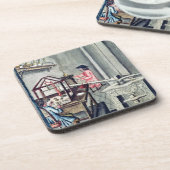 Die Werkstatt der Silberschmiede, von einem Untersetzer (Linke Seite)