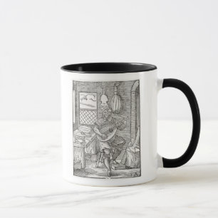Die Werkstatt des Instrument-Herstellers, c.1570 Tasse