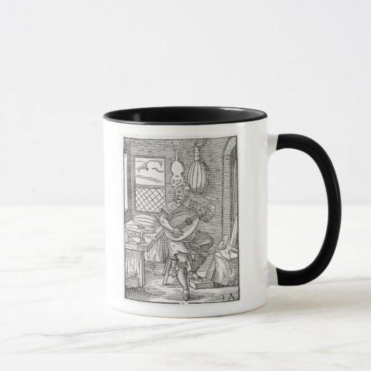 Die Werkstatt des Instrument-Herstellers, c.1570 Tasse (Rechts)
