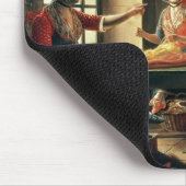 Die Werkstatt des Schneiders, Arles, 1760 Mousepad (Ecke)