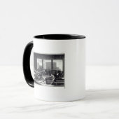 Die Werkstatt des Schreiners Tasse (Vorderseite Links)