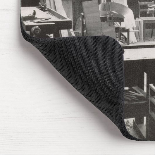 Die Werkstatt des Tischlers, von den Werkstätten Mousepad (Ecke)