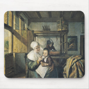 Die Werkstatt des Webers Mousepad