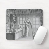 Die Werkstatt einer Damenschneiderin, Illustration Mousepad (Mit Mouse)