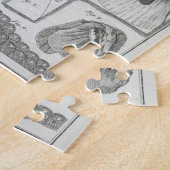 Die Werkstatt und das Material eines Puzzle (Seite)