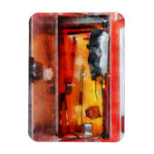 Die Werkzeuge des Feuerwehren Magnet (Vertikal)