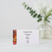 Die Werkzeuge des Feuerwehren Visitenkarte (Stehend Vorderseite)