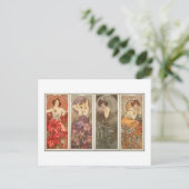 Die wertvollen Steine Postkarte (Stehend Vorderseite)