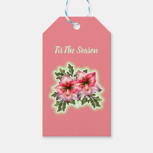 Die Wertvollste Weihnachtskarte Geschenkanhänger (Vorderseite)