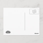 Die Werwolf-Fluch-Postkarte Postkarte (Rückseite)