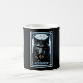Die Werwolf-Tarot-Karte Kaffeetasse (Mittel)