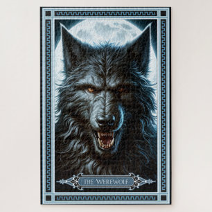 Die Werwolf-Tarot-Karte Puzzle
