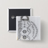 Die wesentliche Harmonie Button (Vorne & Hinten)