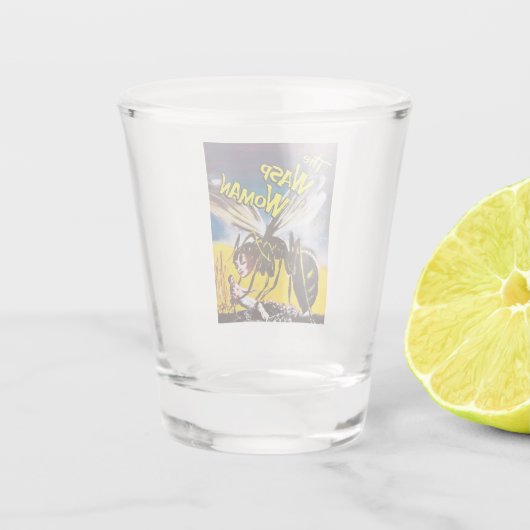 Die Wespfrau schoss Glas (Rückseite)