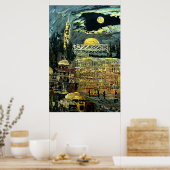 Die Western-Mauer in Jerusalem Poster (Küche)