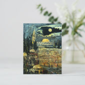 Die Western-Mauer in Jerusalem Postkarte (Stehend Vorderseite)