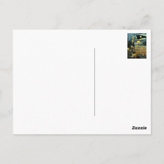 Die Western-Mauer in Jerusalem Postkarte (Rückseite)