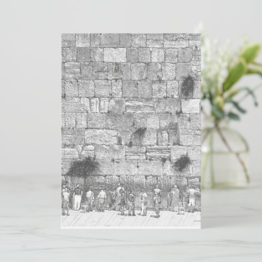 Die Western-Mauer, Jerusalem (Stehend Vorderseite)