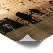 Die Western-Mauer, Jerusalem Poster (Ecke)