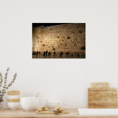 Die Western-Mauer, Jerusalem Poster (Küche)