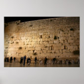Die Western-Mauer, Jerusalem Poster (Vorne)