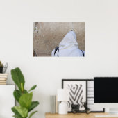 Die Western-Mauer, Jerusalem Poster (Heimbüro)