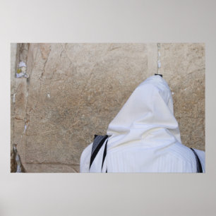Die Western-Mauer, Jerusalem Poster