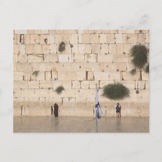 Die Western-Mauer (Kotel), Jerusalem Postkarte (Vorderseite)