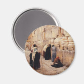 Die Western-Mauer Magnet (Vorderseite/Rückseite)