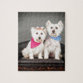 Die Westie Paare Puzzle (Vertikal)