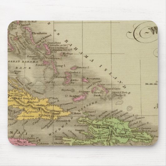 Die Westindien Mousepad (Vorne)