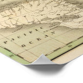 Die Westindischen Inseln Poster (Ecke)