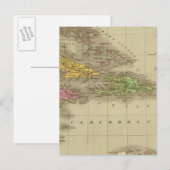 Die Westindischen Inseln Postkarte (Vorne/Hinten)