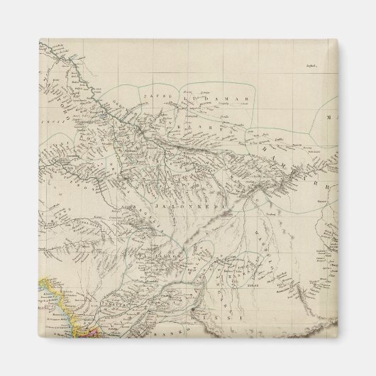 Die Westküste Afrikas Magnet (Vorne)