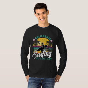 Die Westküste - Kalifornien - Surfen T-Shirt