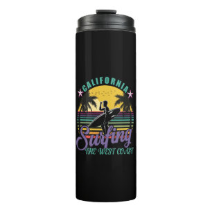 Die Westküste - Kalifornien - Surfen Thermosbecher